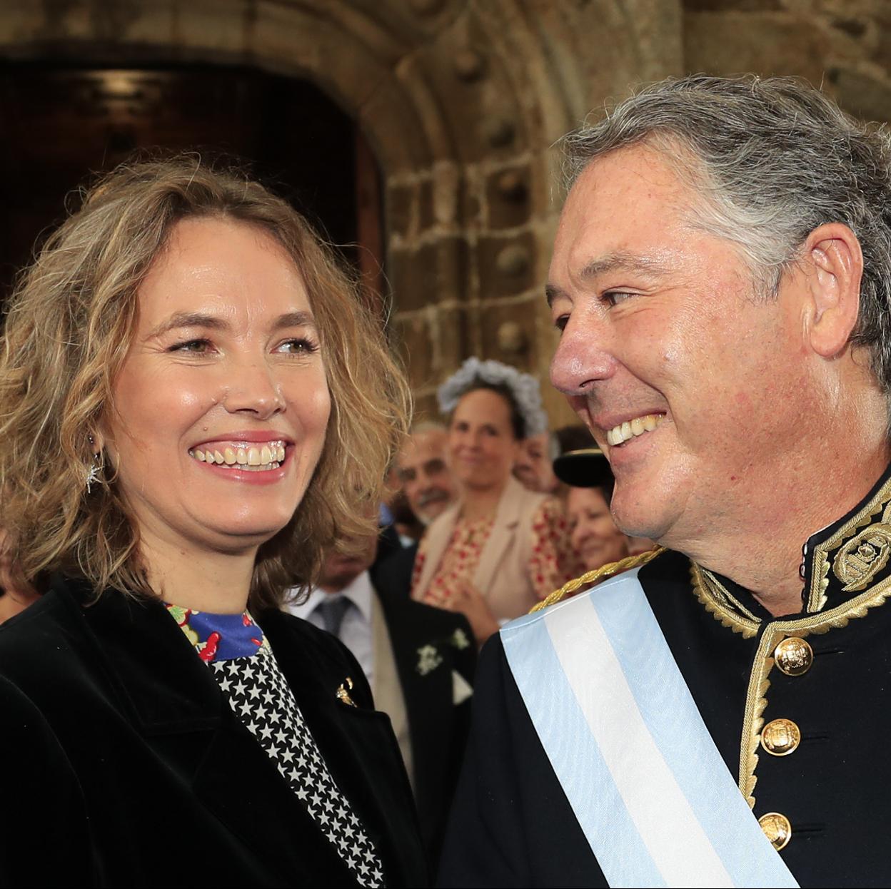 Alejandra Salinas y José María Michavila. 