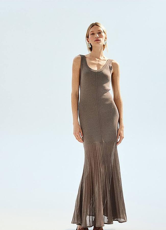 Imagen - Vestido de punto plisado