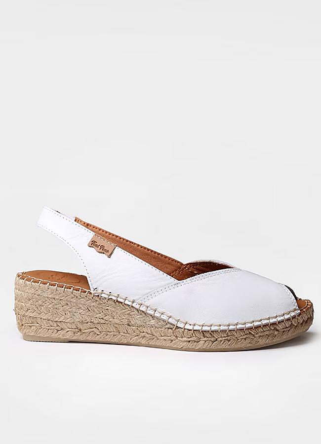 Imagen - Alpargata de cuña en color blanco de Toni Pons.