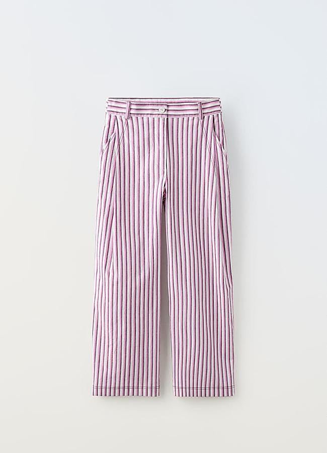 Imagen - Pantalón con estampado de rayas de Zara Kids.