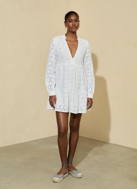 Imagen - Vestido blanco de Stradivarius (35,99 euros)