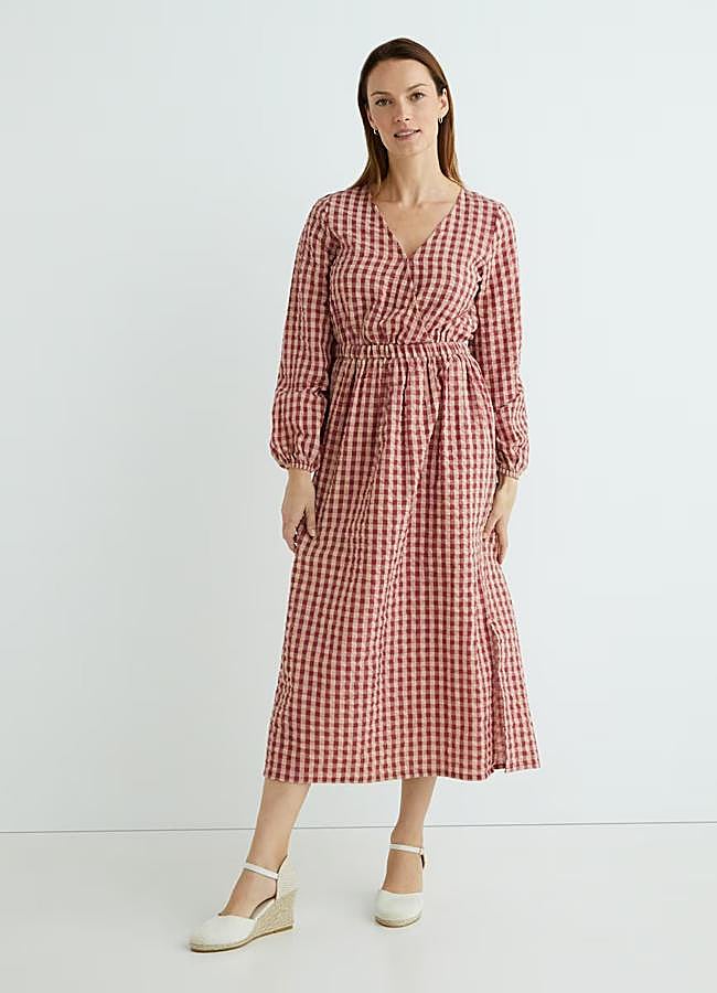 Imagen - Vestido con estampado vichy de Hipercor.