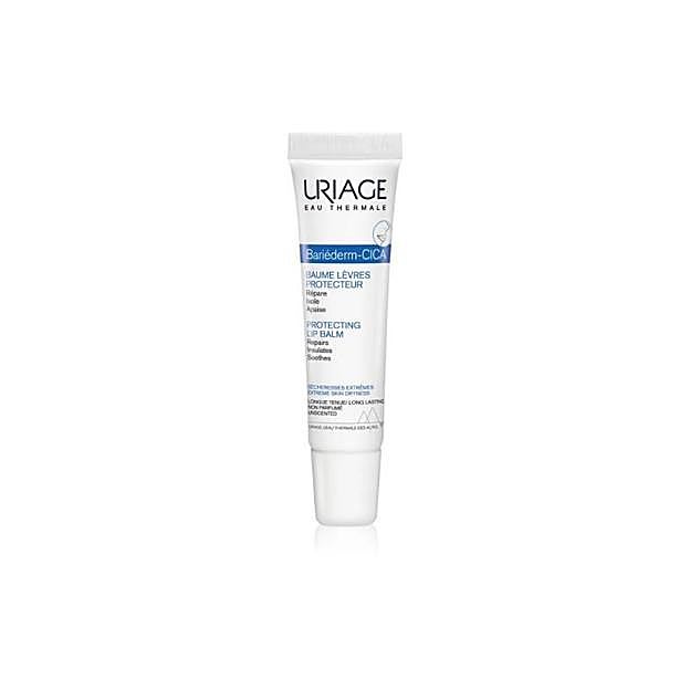 Uriage Bariéderm Cica-Lips Protecting Balm.