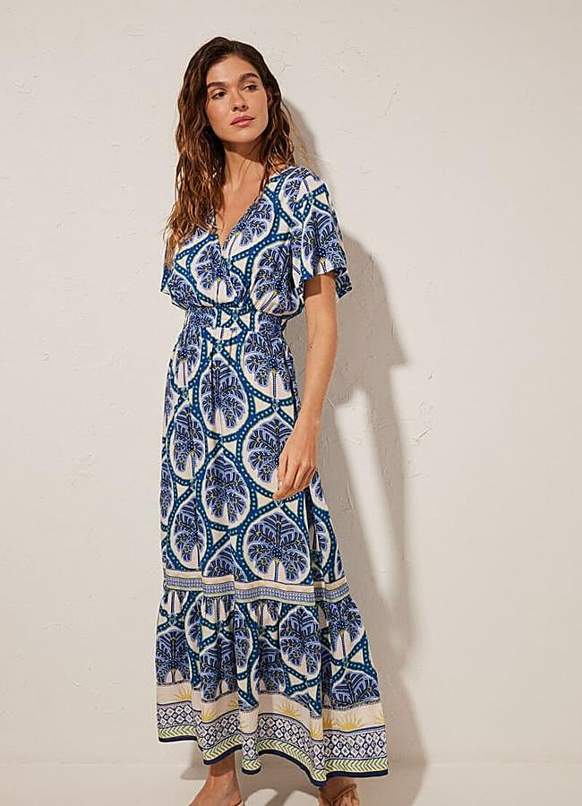Imagen - Vestido midi con estampado de Women'secret.