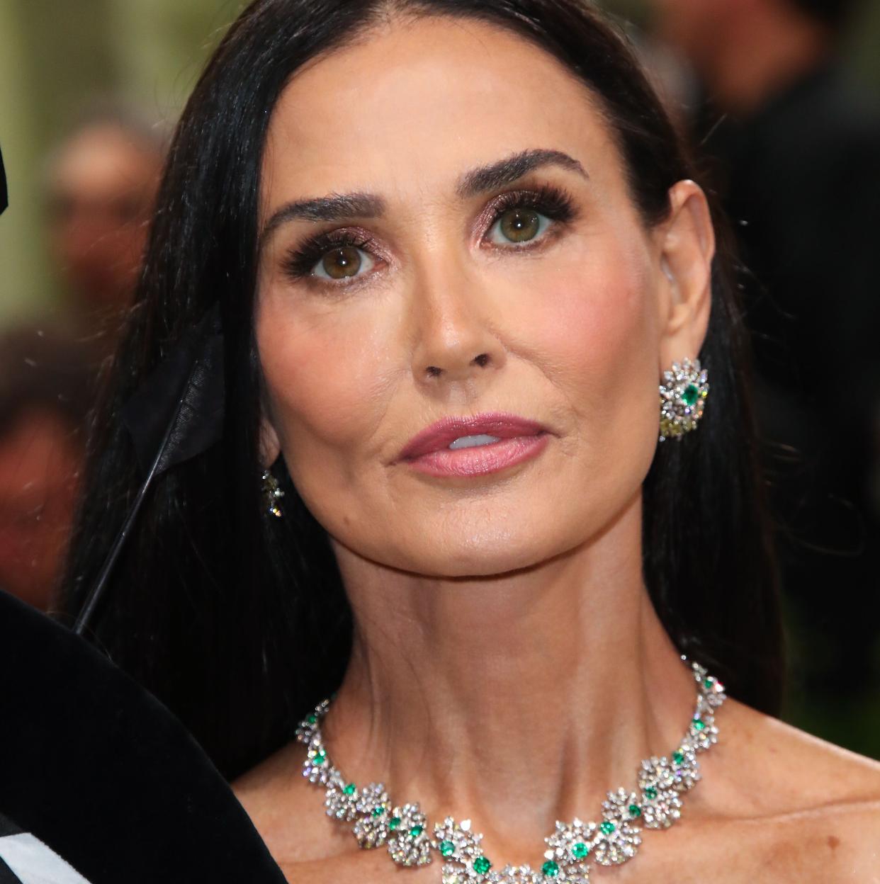 Demi Moore en la MET Gala.