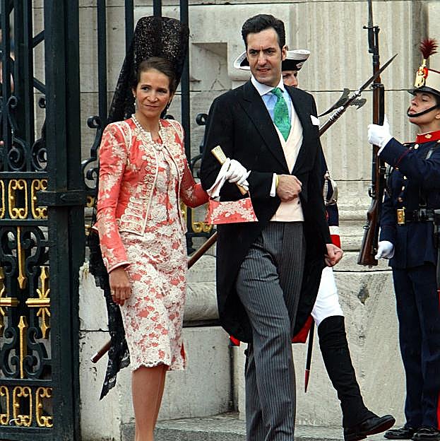 La infanta Elena y Jaime de Marichalar