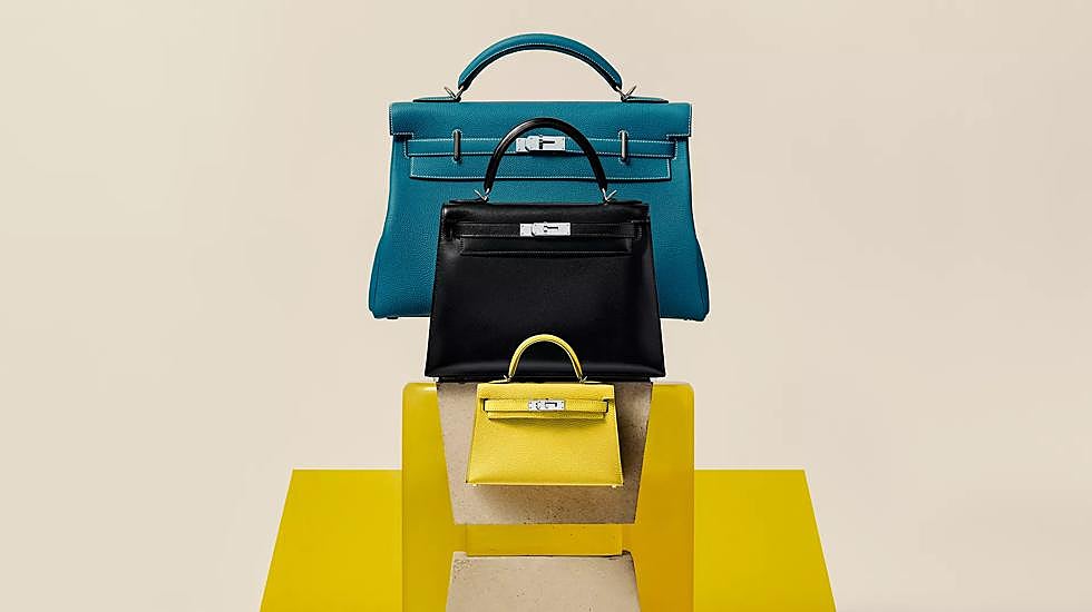 Los Kelly de Hermès en diferentes versiones.