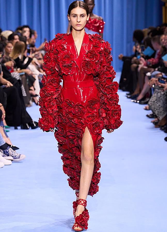 Imagen - Look del desfile SS24 de Balmain. Foto: Launchmetrics Spotlight.