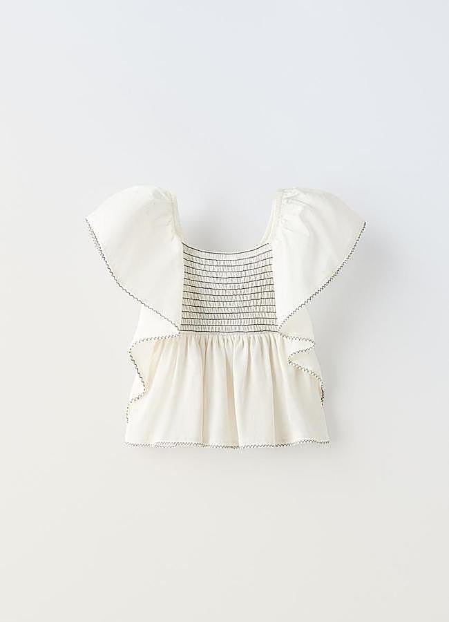 Imagen - Blusa con volantes de Zara Kids.