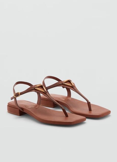 Imagen - Sandalias planas de Mango (39,99 euros)