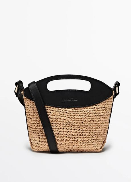 Imagen - Bolso de rafia de Massimo Dutti (79,95 euros)
