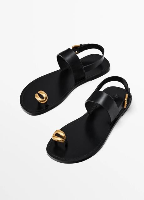 Imagen - Sandalias planas de Massimo Dutti (79,95 euros)