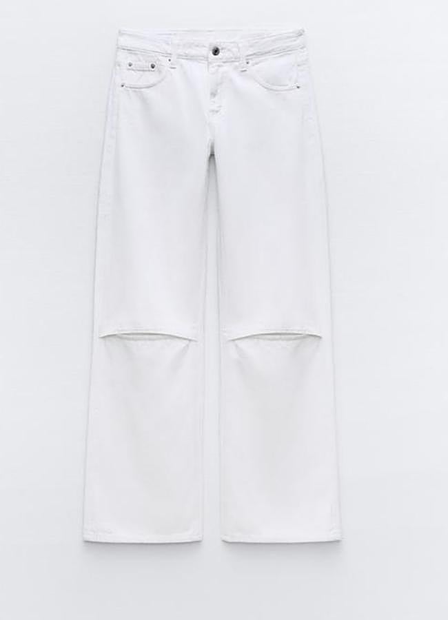Imagen - Los pantalones vaqueros blancos más cómodos (ZARA)