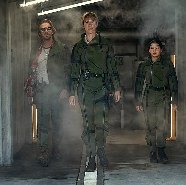 Imagen principal - Escenas de la pelicula Godzilla y Kong: El Nuevo Imperio.