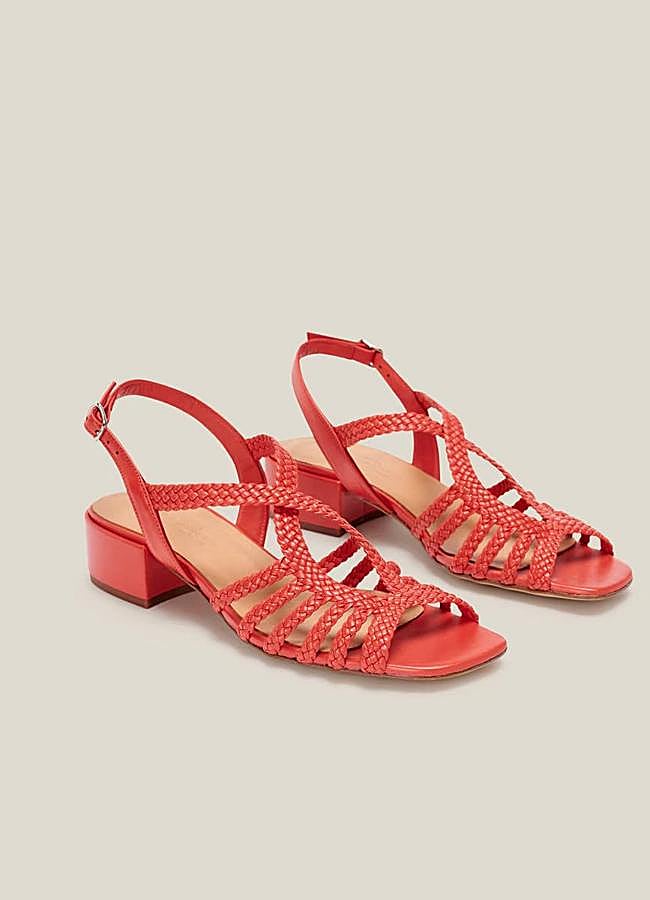 Imagen - Sandalias trenzadas con tacón bajo