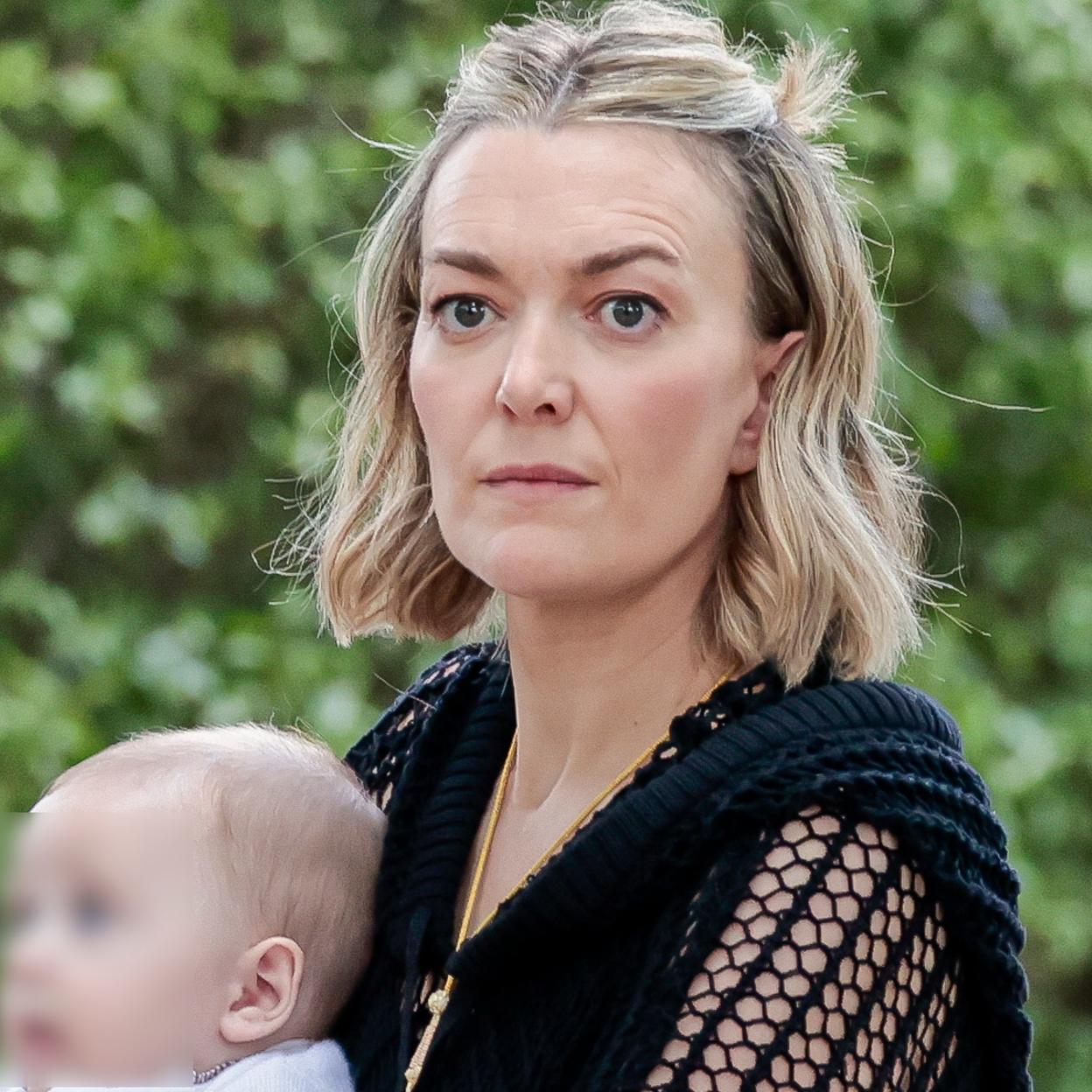 Marta Ortega en la competición de hípica en Madrid.