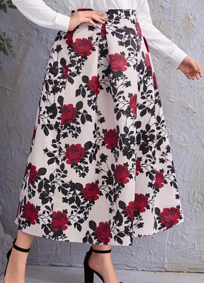 Imagen - Falda estampada de SHEIN