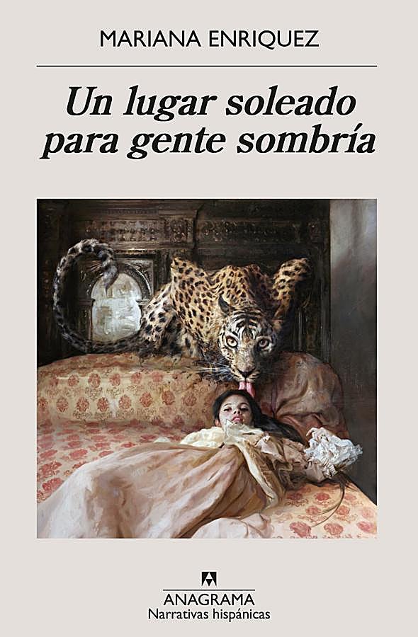 Imagen - Portada de Un lugar soleado, el último lubro de cuentos de la escritora argentina Mariana Enríquez. / Anagrama