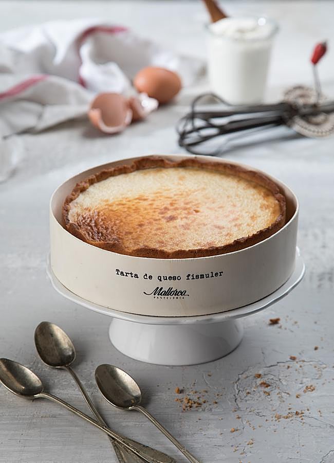 Imagen - La tarta de queso Fismuler, disponible en las pastelerías Mallorca. / DR