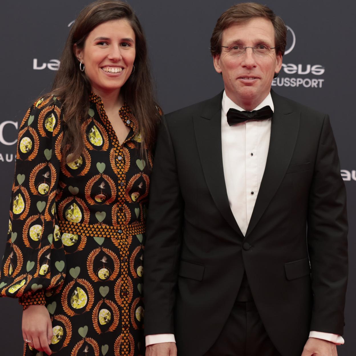 José Luis Martínez-Almeida y Teresa Urquijo, en los Premios Laureus 2024. 