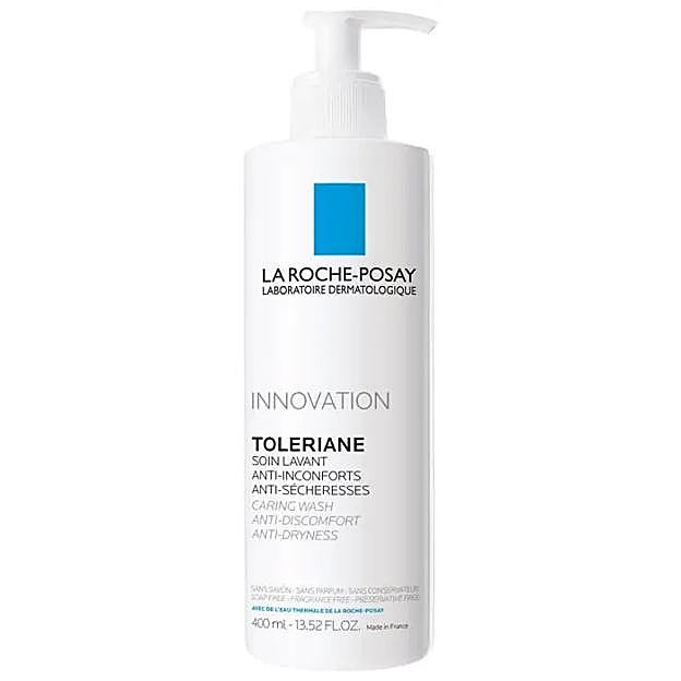 Limpiador facial suave hidratante Toleriane de La Roche-Posay.