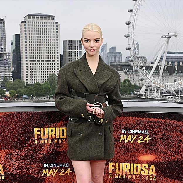 Anya Taylor-Joy en el estreno de Furiosa