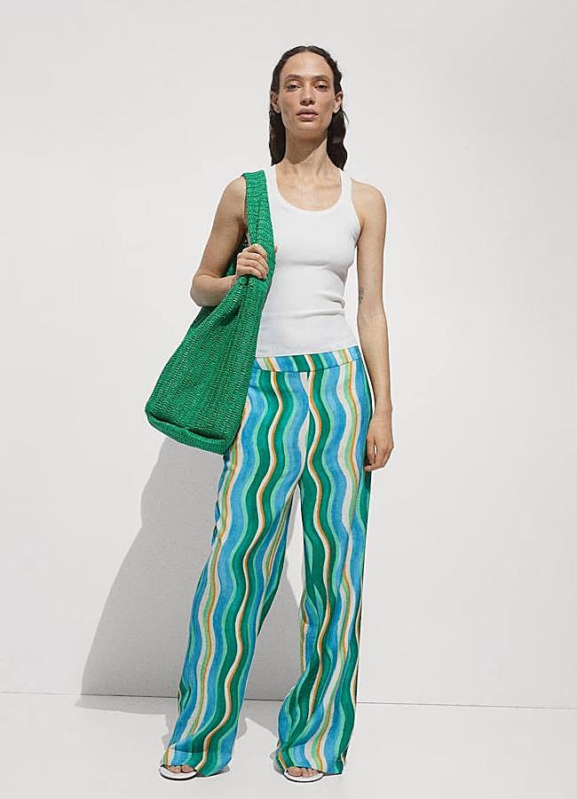 Imagen - Pantalones estampados con ondas