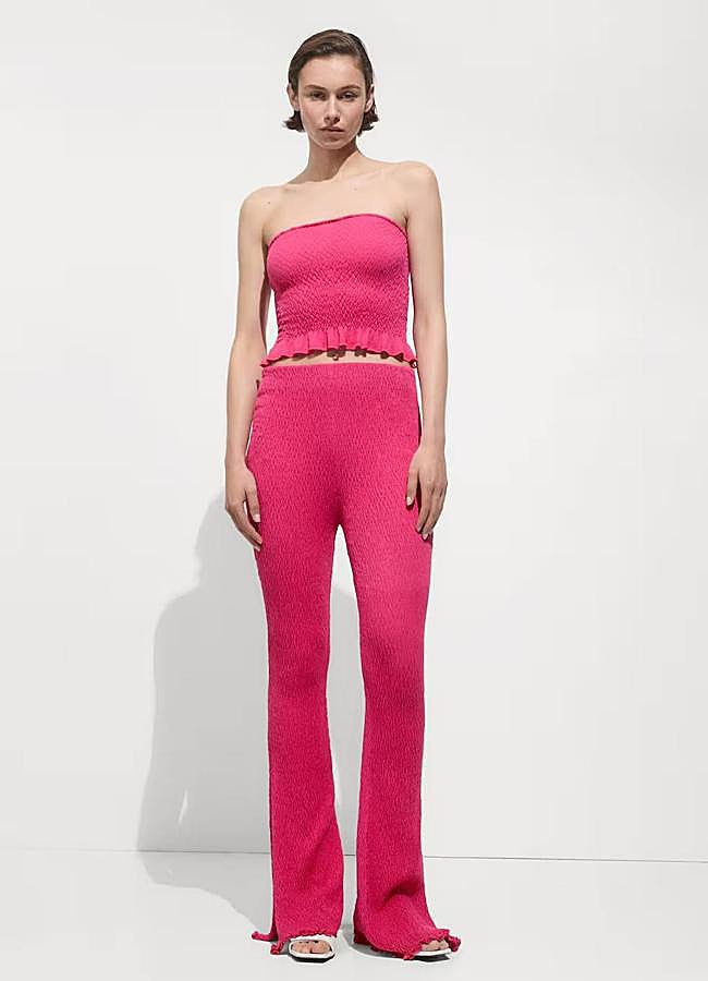 Imagen - Pantalones de punto elástico acampanados