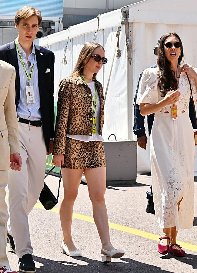 Imagen - Alexandra de Hannover con un conjunto de leopardo. / GTRES