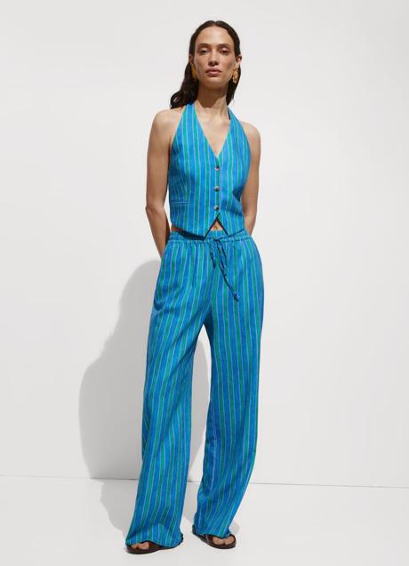 Imagen - Chaleco de rayas de Mango (22,99 euros)