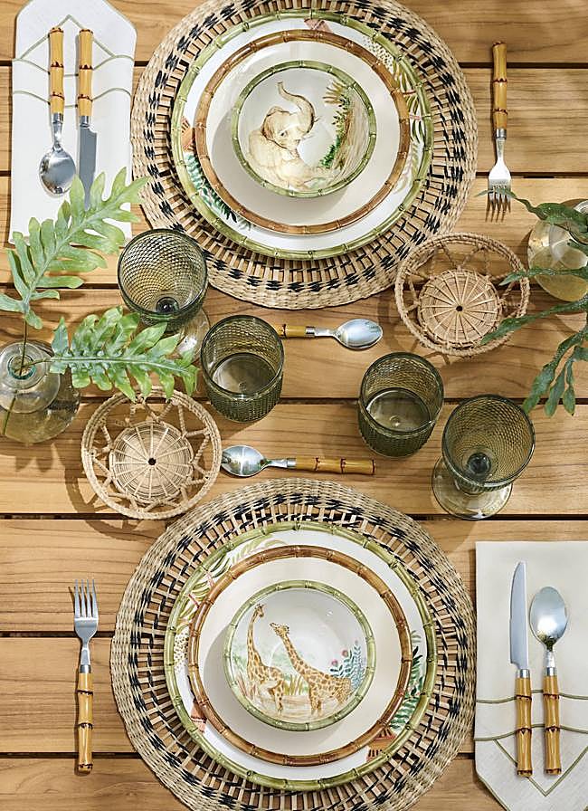 Imagen - Vajilla de melamina de El Corte Inglés.