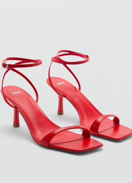 Imagen - Sandalias rojas de Mango (35,99 euros)