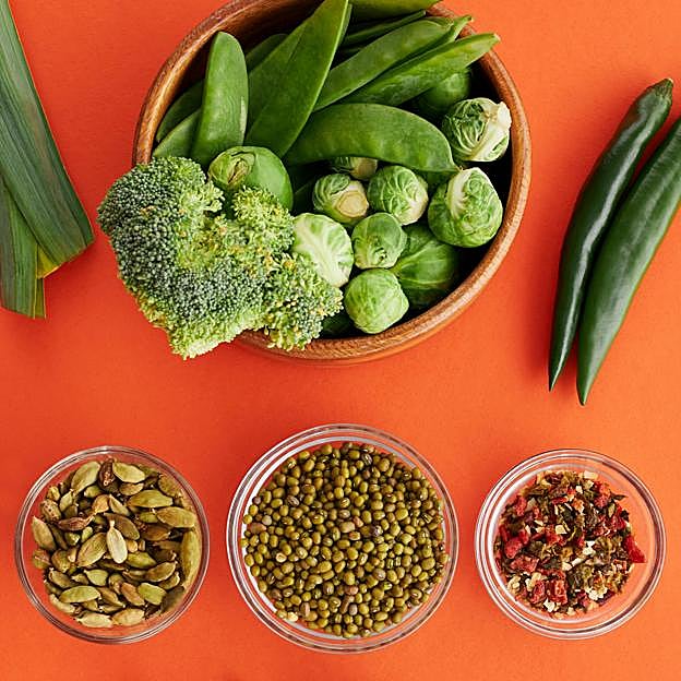 Bodegón de verduras
