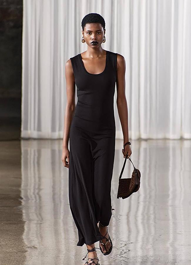 Imagen - Vestido negro de punto fino