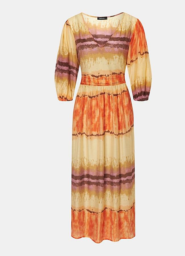 Imagen - Vestido estampado largo de Tintoretto.