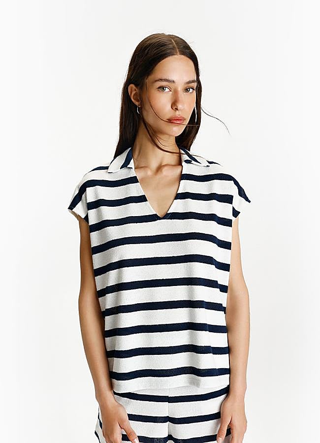 Imagen - Top con estampado de rayas de Lefties.