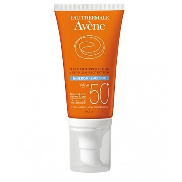 Avène Sunscreen Emulsion SPF 50+.
