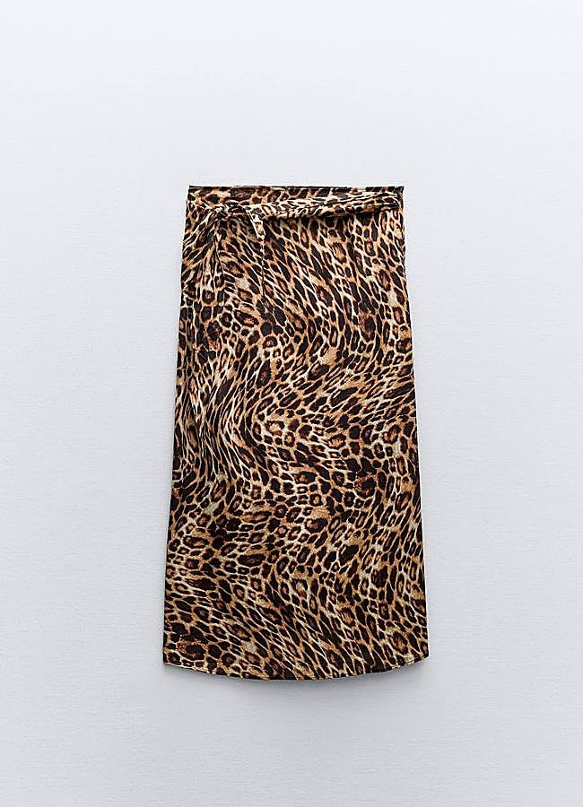 Imagen - Falda pareo de leopardo