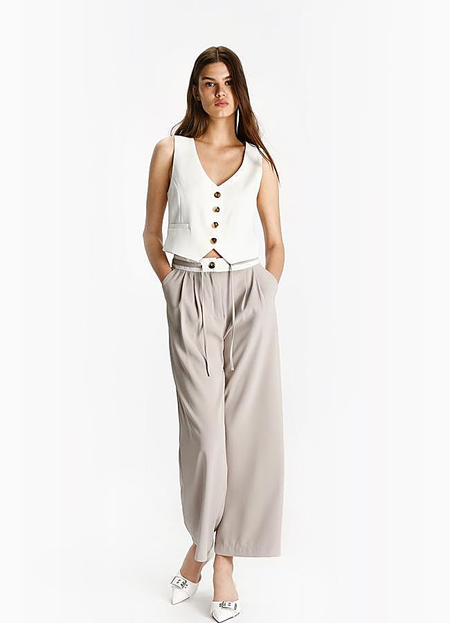 Imagen - Pantalón culotte con cinturilla de Lefties.