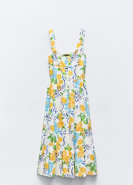 Imagen - Vestido estampado de Zara (39,99 euros)