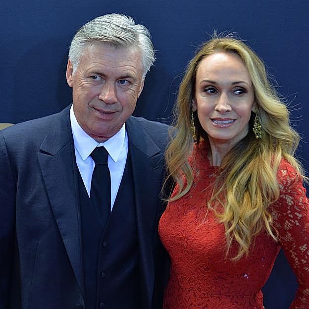 Quién es Mariann Barrena, la esposa canadiense de Carlo Ancelotti: hija de españoles, gurú de las finanzas y un beso de película