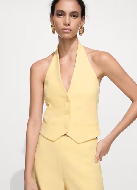 Imagen - Chaleco amarillo de Mango (29,99 euros)