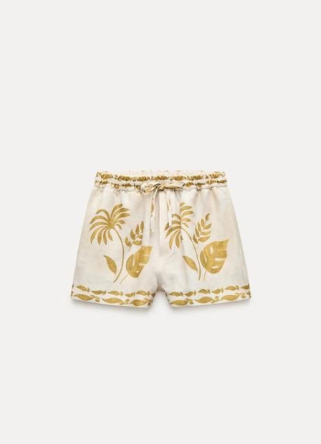 Imagen - Shorts estampados de Zara (39,99 euros)