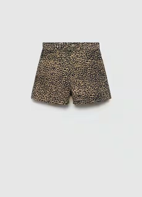 Imagen - Shorts con estampado de leopardo de Mango (29,99 euros)