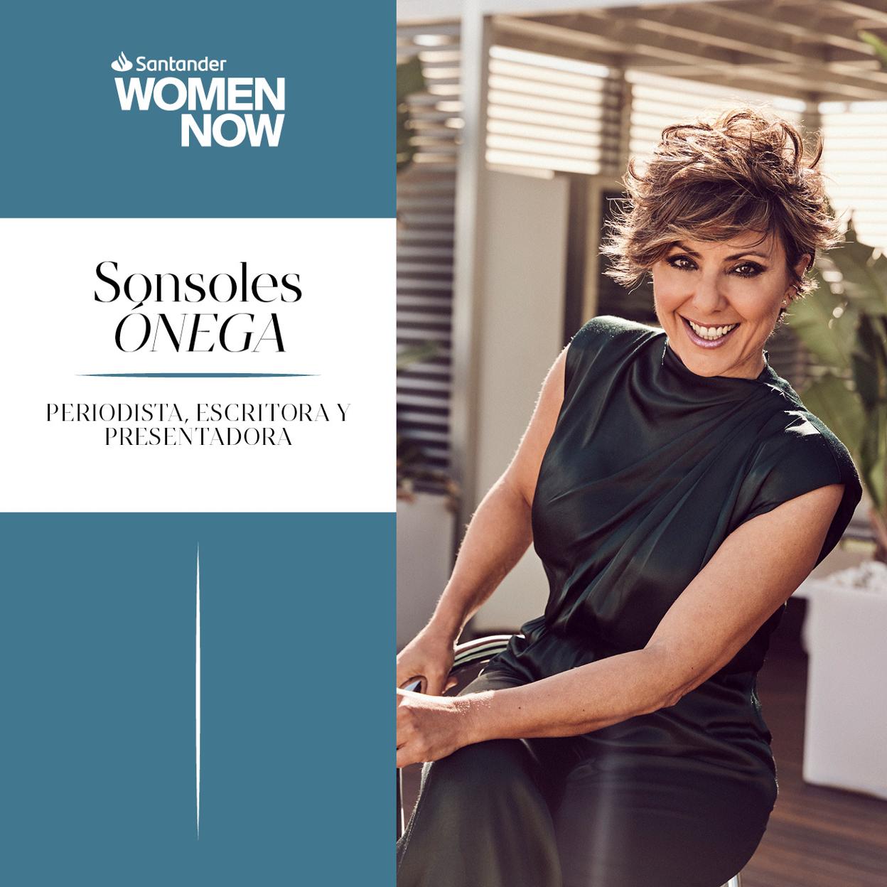 Sonsoles Ónega participará en Santander WomenNOW.