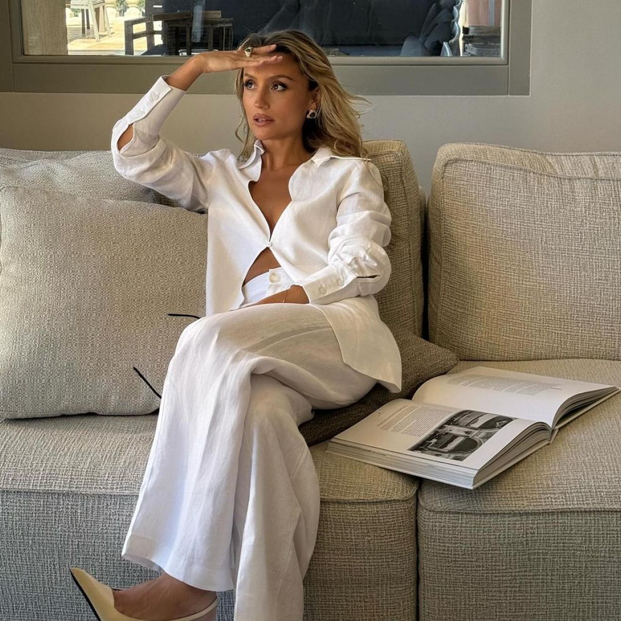 Pantalones de lino para el verano