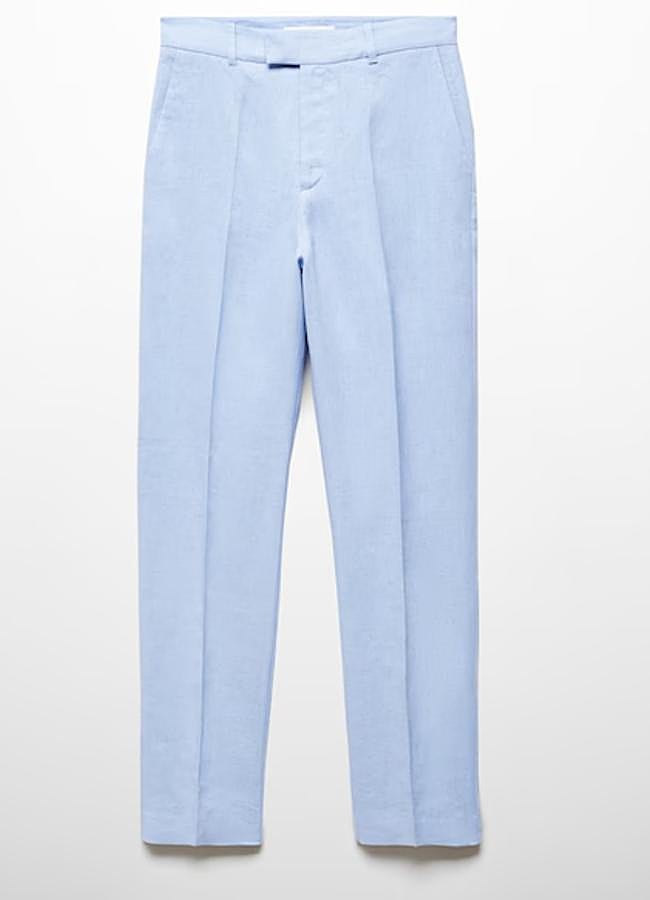 Imagen - Pantaones de lino para verano (MANGO)