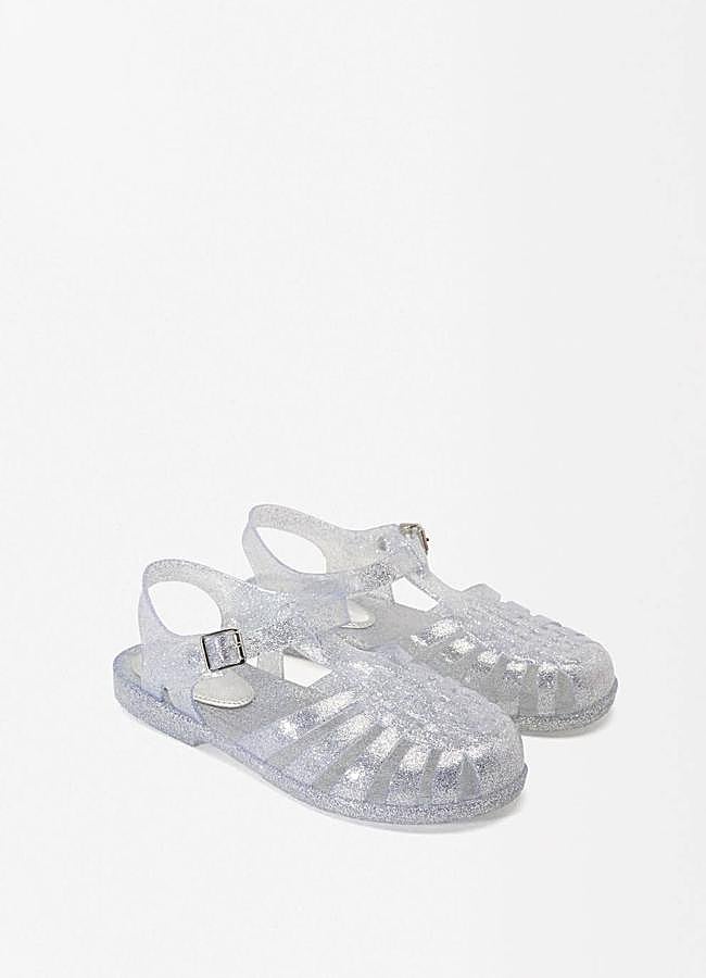 Imagen - Cangrejeras de goma con purpurina