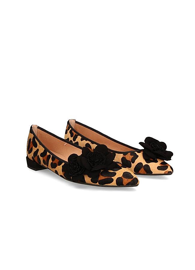 Imagen - Bailarinas animal print con flores 3D