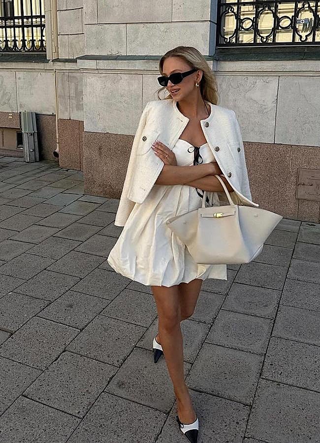 Imagen - Cómo llevar la falda globo (@wefelicia)